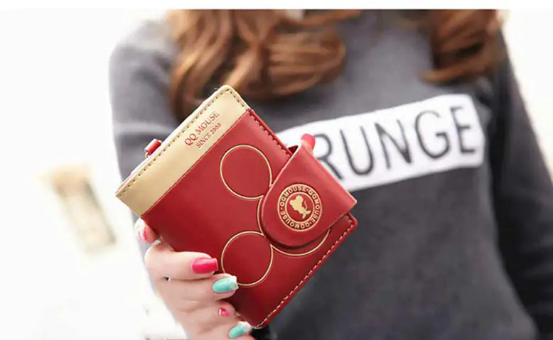 Cartoon Wallet for Women - Small Short Wallet