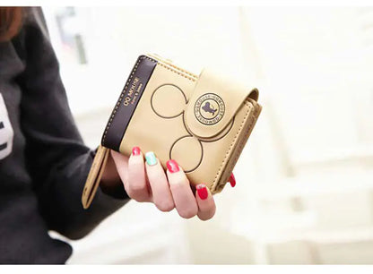 Cartoon Wallet for Women - Small Short Wallet