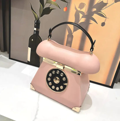 Retro Landline Phone Handbag