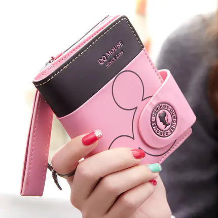 Cartoon Wallet for Women - Small Short Wallet