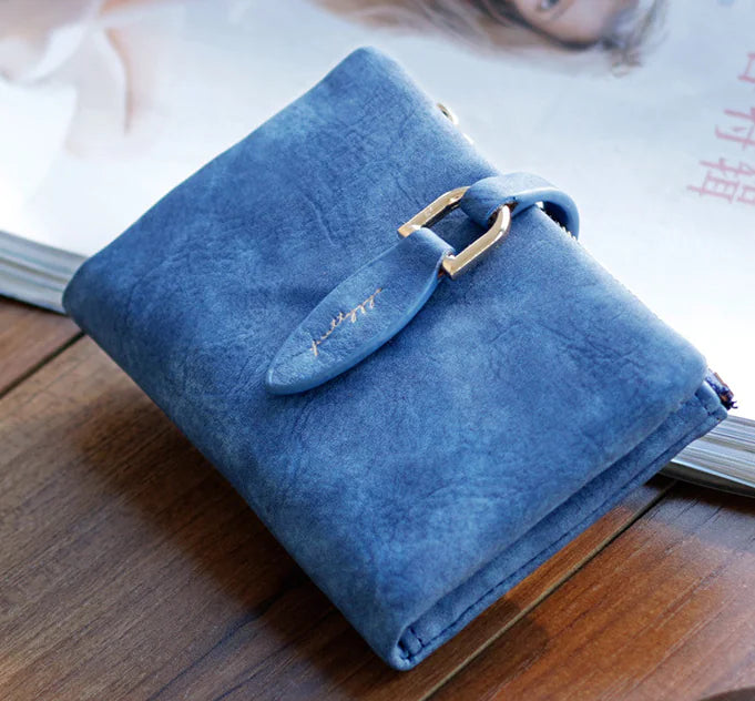 Short Zipper Wallet - Compact Design Wallet