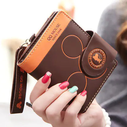Cartoon Wallet for Women - Small Short Wallet