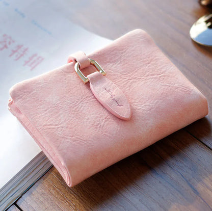 Short Zipper Wallet - Compact Design Wallet