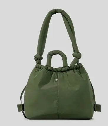 Nylon Down Crossbody Bag