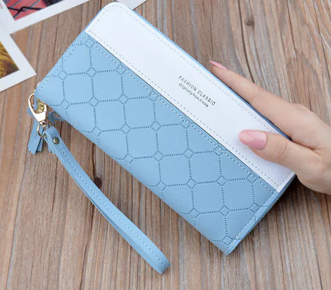 Large-capacity Ladies' Wallet with Zipper and Tassel