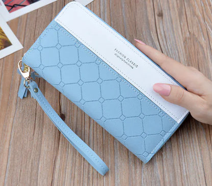 Large-capacity Ladies' Wallet with Zipper and Tassel