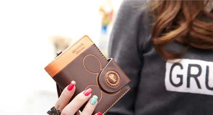 Cartoon Wallet for Women - Small Short Wallet
