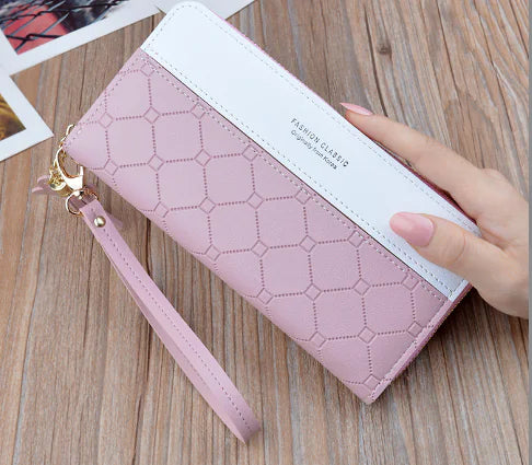 Large-capacity Ladies' Wallet with Zipper and Tassel