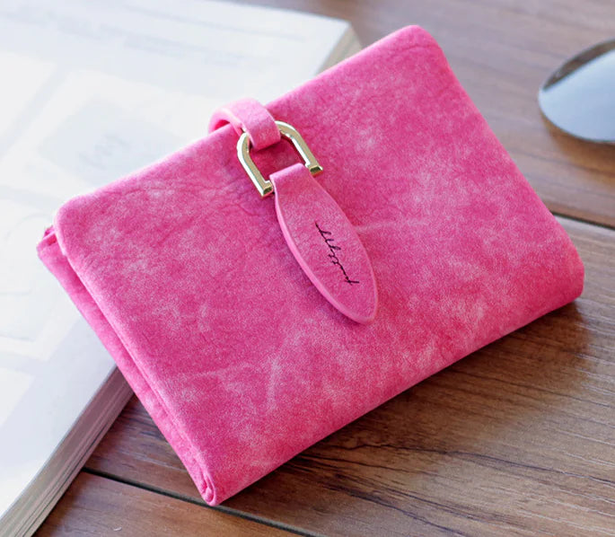 Short Zipper Wallet - Compact Design Wallet